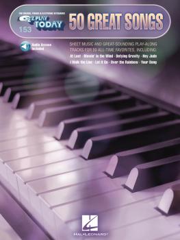 50 Great Songs: E-Z Play Today Volume 153 With Play-Along Audio Tracks (HL-00140981)