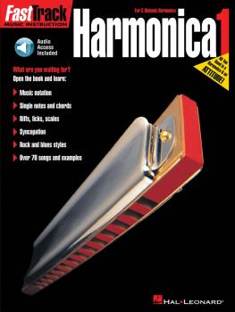 FastTrack Harmonica Method - Book 1 (for Diatonic Harmonica) (HL-00695407)