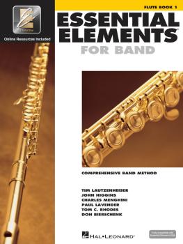 Essential Elements for Band - Flute Book 1 with Online Resources (HL-00862566)