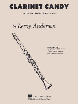Clarinet Candy: Bb Clarinet Quartet with Piano Accompaniment (HL-04003143)
