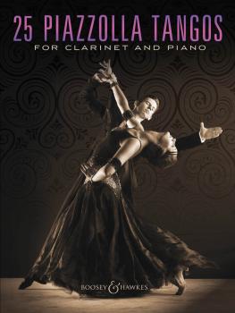 25 Piazzolla Tangos for Clarinet and Piano (HL-48023720)