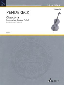Ciaccona - in Memoriam Giovanni Paolo II (for 6 Cellos) (HL-49045160)