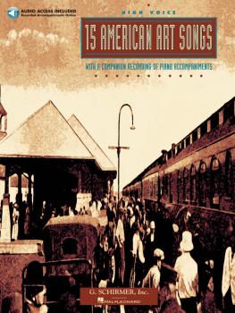 15 American Art Songs (High Voice) (HL-50482645)