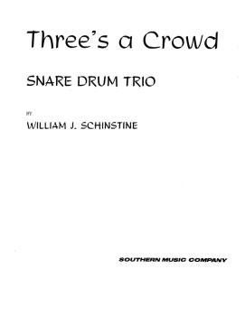 Snare Drum Music Beginner 1 2