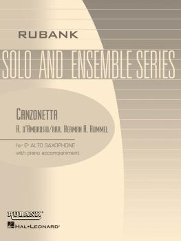 Canzonetta: Alto Saxophone Solo with Piano - Grade 3.5 (HL-04476947)