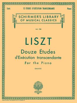 12 ?tudes d'ex?cution transcendante (Schirmer Library of Classics Volu (HL-50256350)