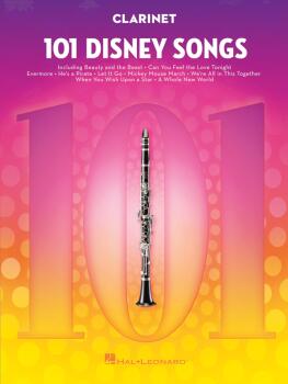 101 Disney Songs (for Clarinet) (HL-00244106)
