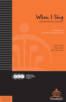 When I Sing: Three-Part Treble with Optional Hand Percussion (HL-00252768)
