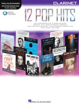 12 Pop Hits (Clarinet) (HL-00261791)