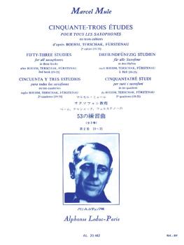 Cinquante-Trois Etudes pour Tous Les Saxophones - Volume 2 (HL-48181179)