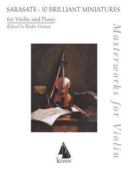 10 Brilliant Miniatures (for Violin and Piano Masterworks for Violin S (HL-00370329)