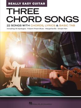 Three Chord Songs - Really Easy Guitar (HL-01354656)