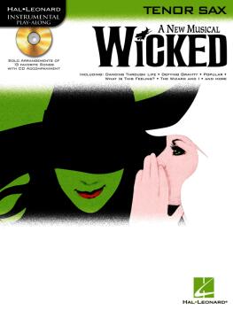 Wicked: Tenor Sax Play-Along Pack (HL-00842239)