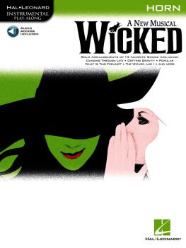 Wicked (Horn Play-Along Pack) (HL-00842241)