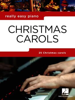 Christmas Carols: Really Easy Piano Series (HL-01261658)