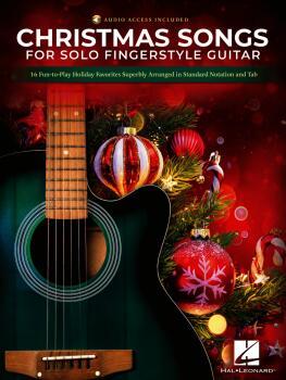 Christmas Songs for Solo Fingerstyle Guitar: 16 Fun-to-Play Holiday Fa (HL-01261904)