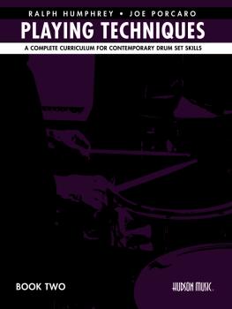 Playing Techniques - Book 2: A Complete Curriculum for Contemporary Dr (HL-01331434)