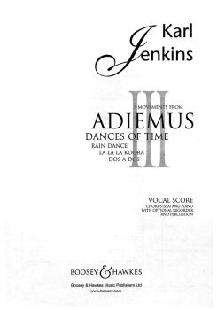 3 Movements from Adiemus III (Dances of Time) (HL-48012057)