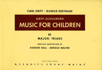 Music for Children: Volume 3 - Major - Triads (HL-49004909)