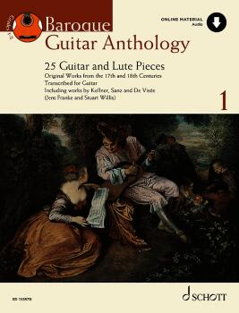 Baroque Guitar Anthology, Volume 1: 28 Guitar and Lute Pieces - Origin (HL-49046903)