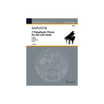 7 Polyphonic Pieces for the Left Hand, Op. 87 (Piano Solo) (HL-49047119)