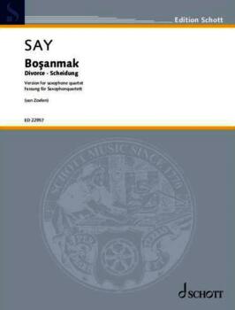 Bosanmak Op. 29a: Saxophone Quartet Score and Parts (HL-49047320)