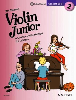 Violin Junior: Concert Book 2: A Creative Violin Method for Children B (HL-49047321)