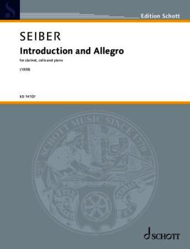 Introduction and Allegro: Clarinet, Cello and Piano Score and Parts (HL-49047328)