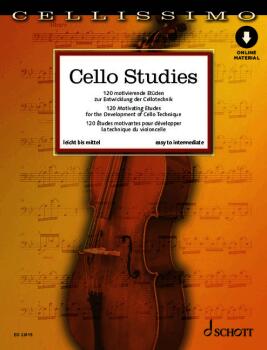 Cello Studies: 120 Motivating Etudes for the Development of Cello Tech (HL-49047426)