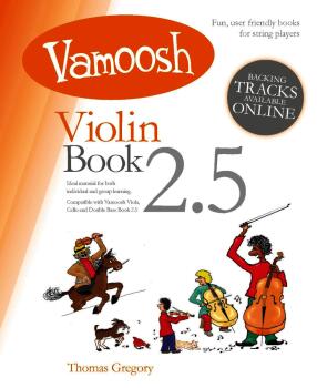 Vamoosh Violin Book 2.5: Fun, user-friendly books for string players w (HL-50605277)
