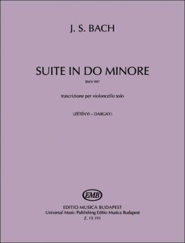 Suite in C minor, BWV 997 (transcribed for Cello Solo) (HL-50605473)