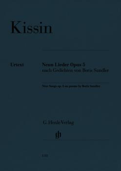 Nine Songs, Op. 5 on Poems by Boris Sandler (Voice and Piano) (HL-51481133)