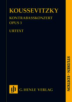Double Bass Concerto No. 3 (Study Score) (HL-51487451)