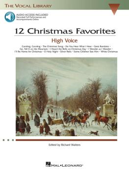 12 Christmas Favorites: The Vocal Library High Voice (HL-00000384)