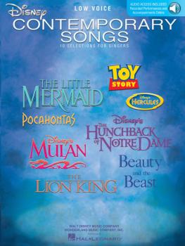 Disney Contemporary Songs (Low Voice) (HL-00000448)