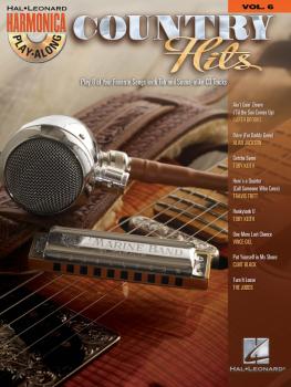 Country Hits: Harmonica Play-Along Volume 6 (HL-00001013)