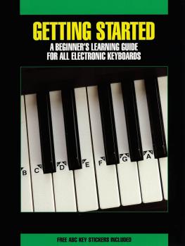 Getting Started for All Electronic Keyboards (HL-00001079)