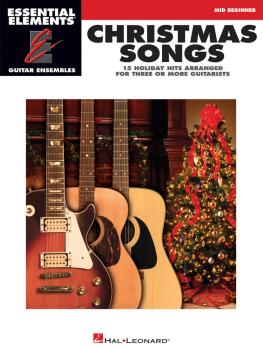Christmas Songs - 15 Holiday Hits Arranged for Three or More Guitarist (HL-00001136)