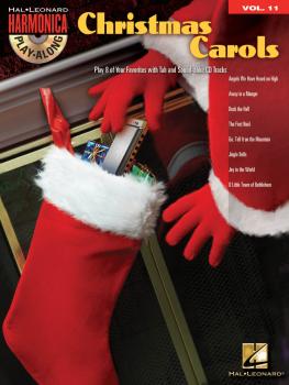 Christmas Carols: Harmonica Play-Along Volume 11 (HL-00001296)