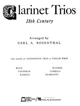 Clarinet Trios of the 18th Century (Score and Parts) (HL-00008323)