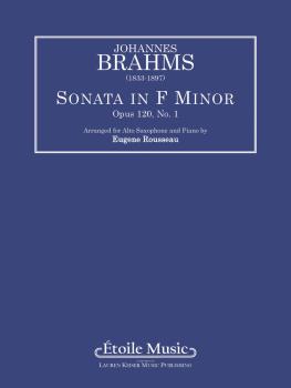 Sonata Op. 120 No. 1 in F minor: Alto Saxophone Solo with Keyboard (HL-00040172)