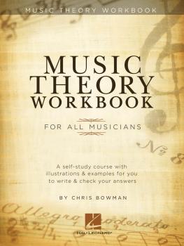 Music Theory Workbook (For All Musicians) (HL-00101379)