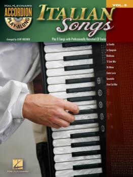 Italian Songs: Accordion Play-Along Volume 5 (HL-00101771)
