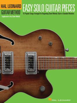 Easy Solo Guitar Pieces: Hal Leonard Guitar Method Supplemental Songbo (HL-00110407)