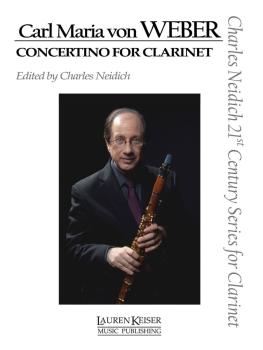 Carl Maria von Weber - Concertino for Clarinet: Clarinet and Piano Cha (HL-00111948)