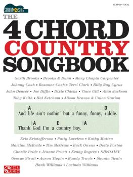 The 4-Chord Country Songbook - Strum & Sing (HL-00114936)