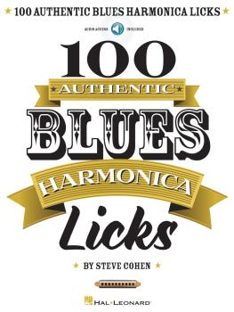100 Authentic Blues Harmonica Licks (HL-00115070)