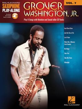 Grover Washington, Jr.: Saxophone Play-Along Volume 7 (HL-00118293)