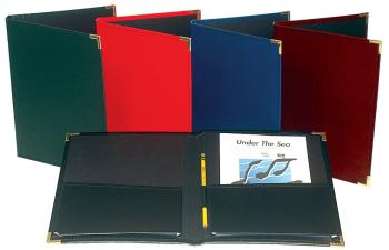 Choral Rehearsal Folder: 9 x 12 with Gusset Pockets - Blue (HL-00119376)