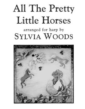 All the Pretty Little Horses (Arranged for Harp) (HL-00121073)